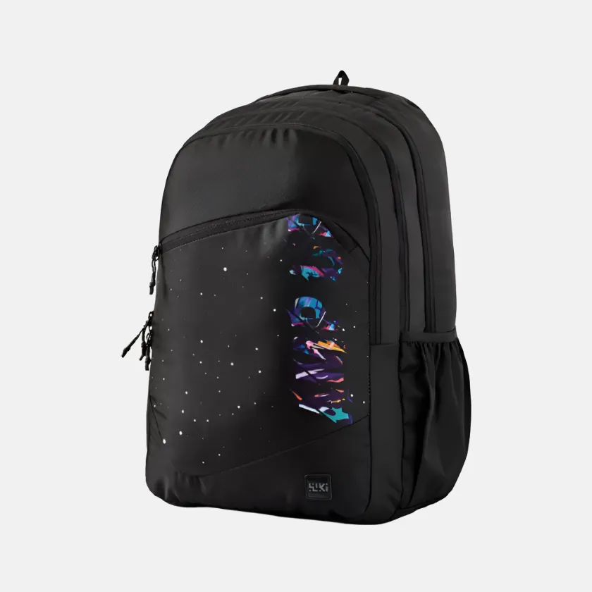 Wildcraft Wiki-4 Backpack 37.5 L -Astronaut Black/Illusion Blue/Illusion Green