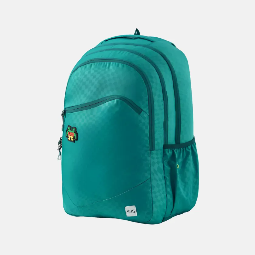 Wildcraft Wiki-4 Backpack 37.5 L -Astronaut Black/Illusion Blue/Illusion Green