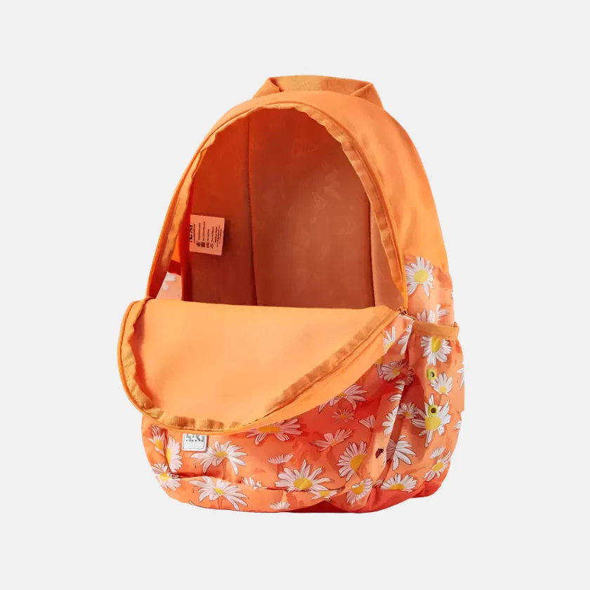 Wildcraft Wiki Girl 3 Backpack Large 31 L -Blossom Pastel/Daisy Orange