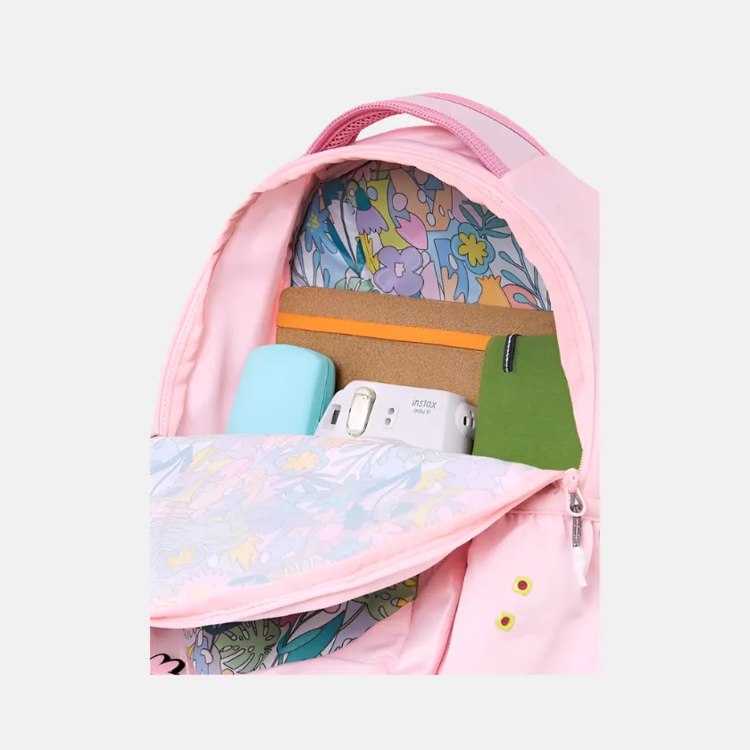 Wildcraft Wiki Girl 3 Backpack Large 31 L -Blossom Pastel/Daisy Orange